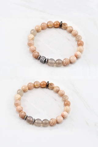 KENNEDY GUNMETAL sunstone/gray agate