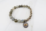 BELLE labradorite Bracelet by NICOLE LEIGH Jewelry
