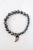 BRIDGETTE larvikite Bracelet by NICOLE LEIGH Jewelry
