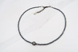 AVERY hematite Necklace by NICOLE LEIGH Jewelry