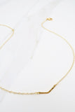 LEAH CHOKER gold Necklace by NICOLE LEIGH Jewelry