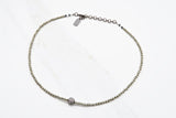 AVERY pyrite Necklace by NICOLE LEIGH Jewelry