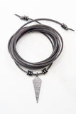 KAYE gunmetal Necklace by NICOLE LEIGH Jewelry