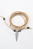 KAYE gunmetal Necklace by NICOLE LEIGH Jewelry