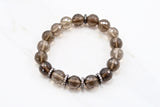 LYLA GUNMETAL smoky quartz