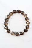 LYLA GUNMETAL smoky quartz