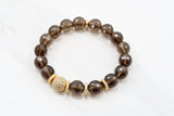 LYLA GOLD smoky quartz