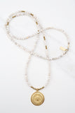 RAYNA white lace agate