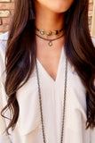 ALI pyrite Necklace by NICOLE LEIGH Jewelry