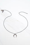 LINA gunmetal Necklace by NICOLE LEIGH Jewelry