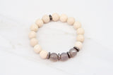 LYLA GUNMETAL riverstone/gray agate