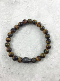 JOHN tiger's eye Men's by NICOLE LEIGH Jewelry
