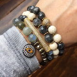 BELLE labradorite Bracelet by NICOLE LEIGH Jewelry