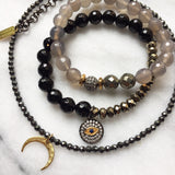 BELLE onyx Bracelet by NICOLE LEIGH Jewelry