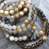 SOPHIA GOLD milky agate