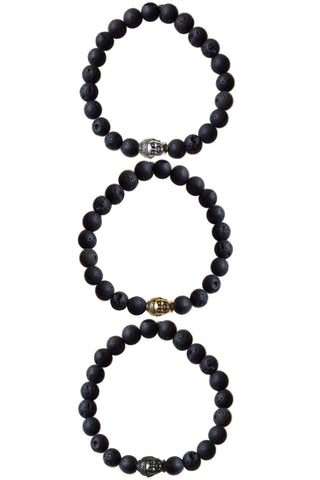 JOHN lava rock Men's by NICOLE LEIGH Jewelry