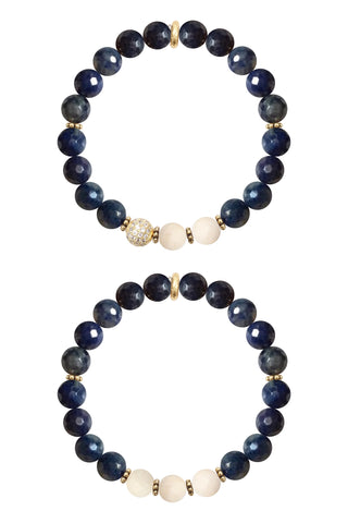 KAT GOLD dumortierite/riverstone