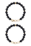 KAT GOLD onyx/riverstone