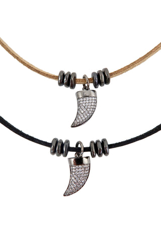 KYLIE gunmetal Necklace by NICOLE LEIGH Jewelry